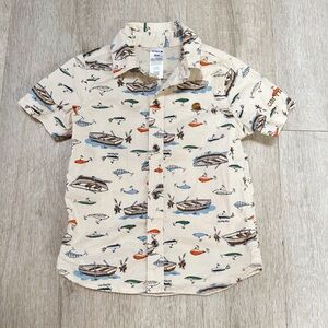 Carhartt boys 24 month button down fishing shirt
